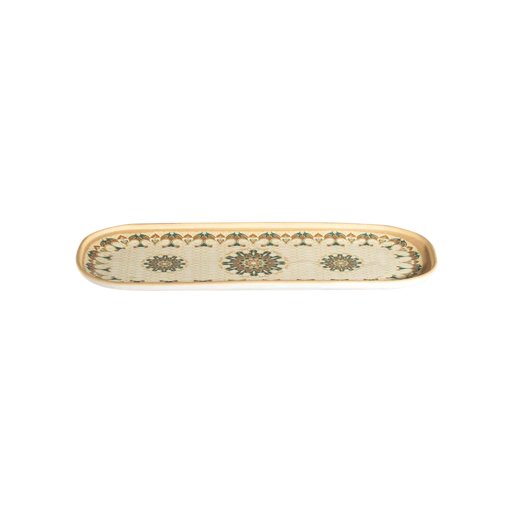Qasbah Tima Oval Platter 33 cm (33 * 13)