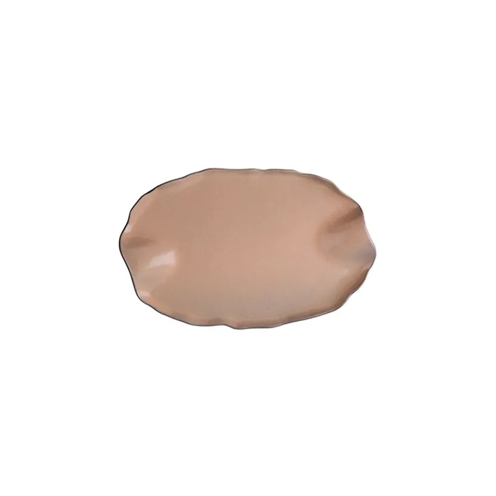 Taupe Sonnet Platter 23 cm