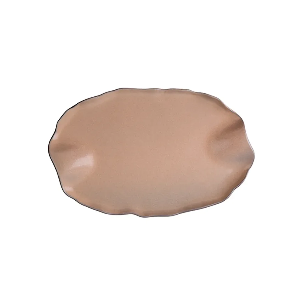 Taupe Sonnet Platter 30 cm