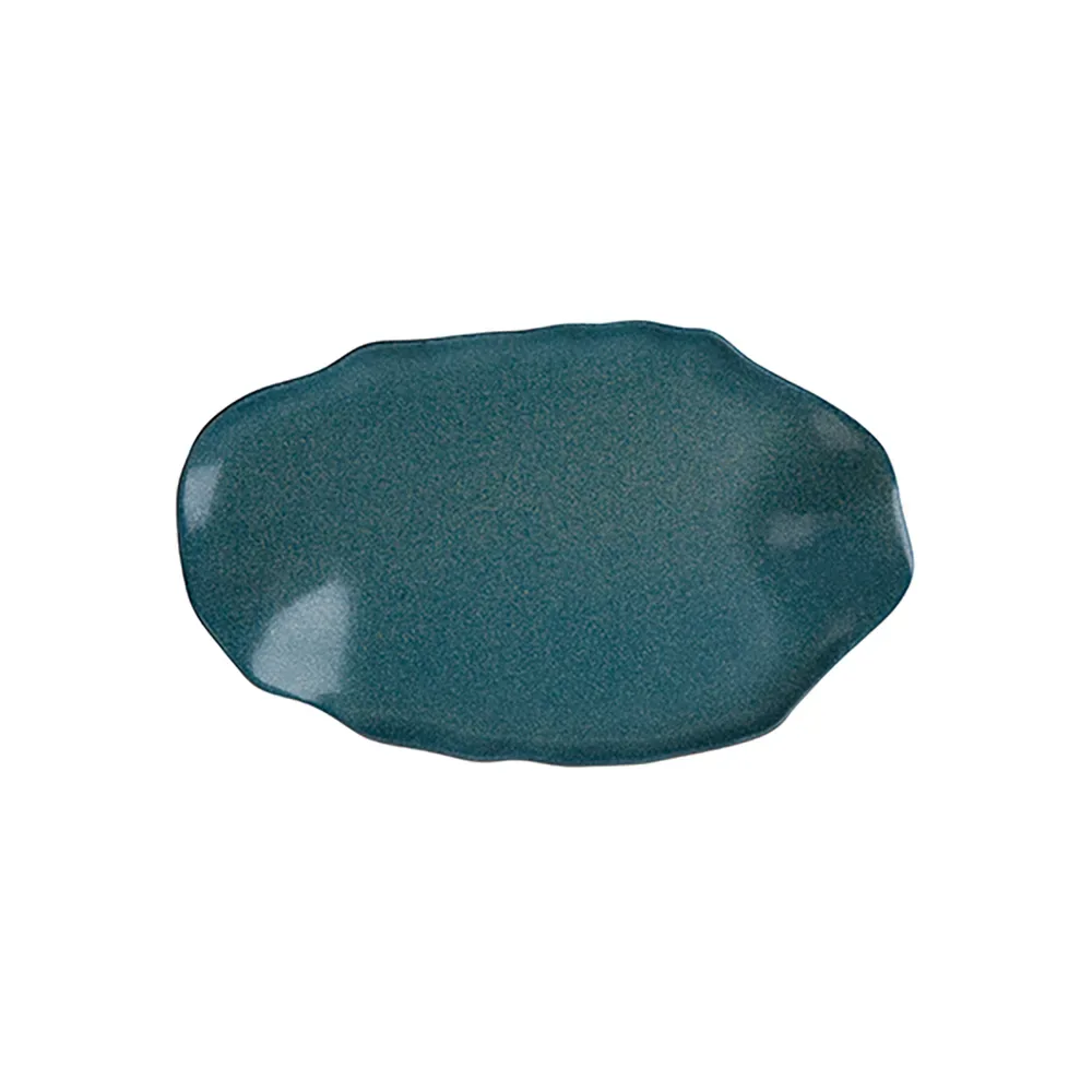Teal Sonnet Platter 30 cm