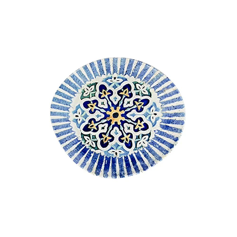 Cordoba Blue  Pebble Flat Plate 21 cm