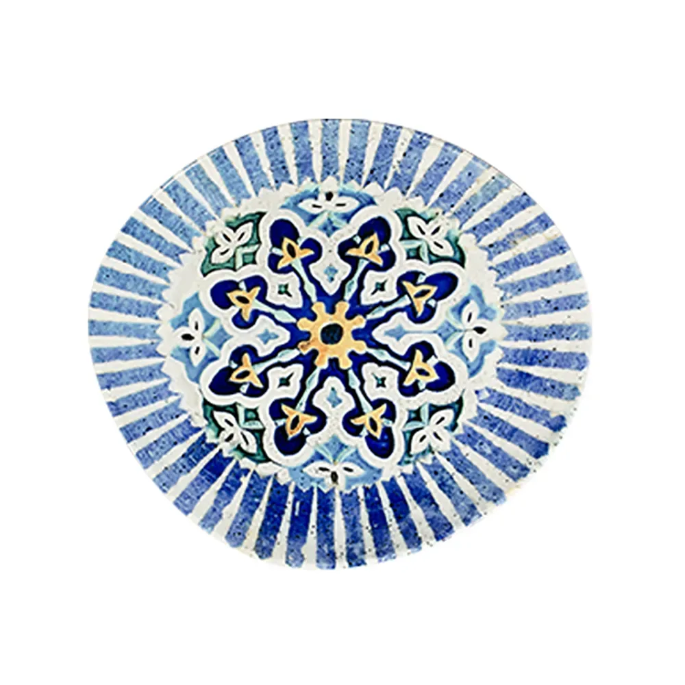 Cordoba Blue Pebble Flat Plate 27 cm