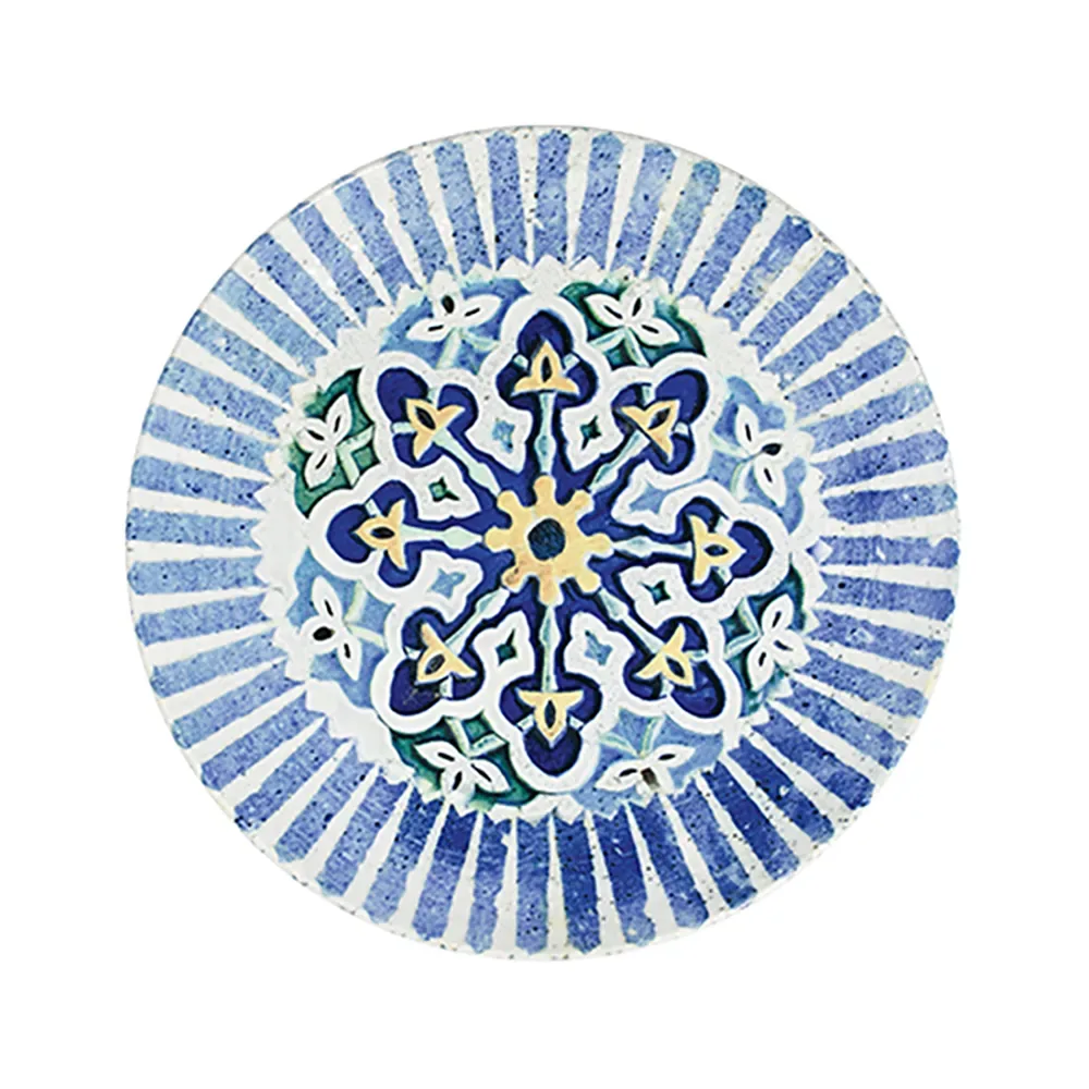 Cordoba Blue Tuval Flat Plate 28 cm