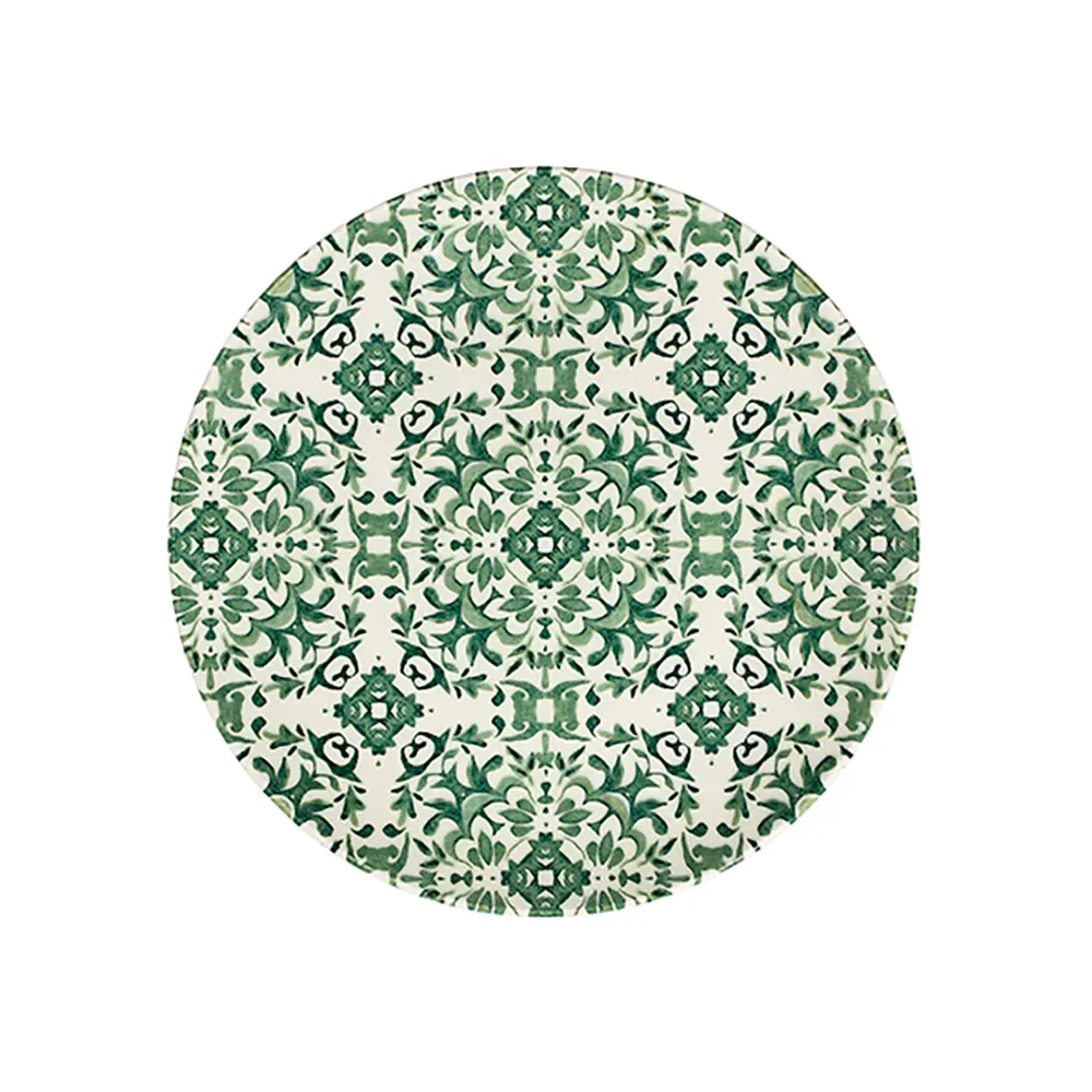 Garden Allover Tuval Flat Plate 25 cm