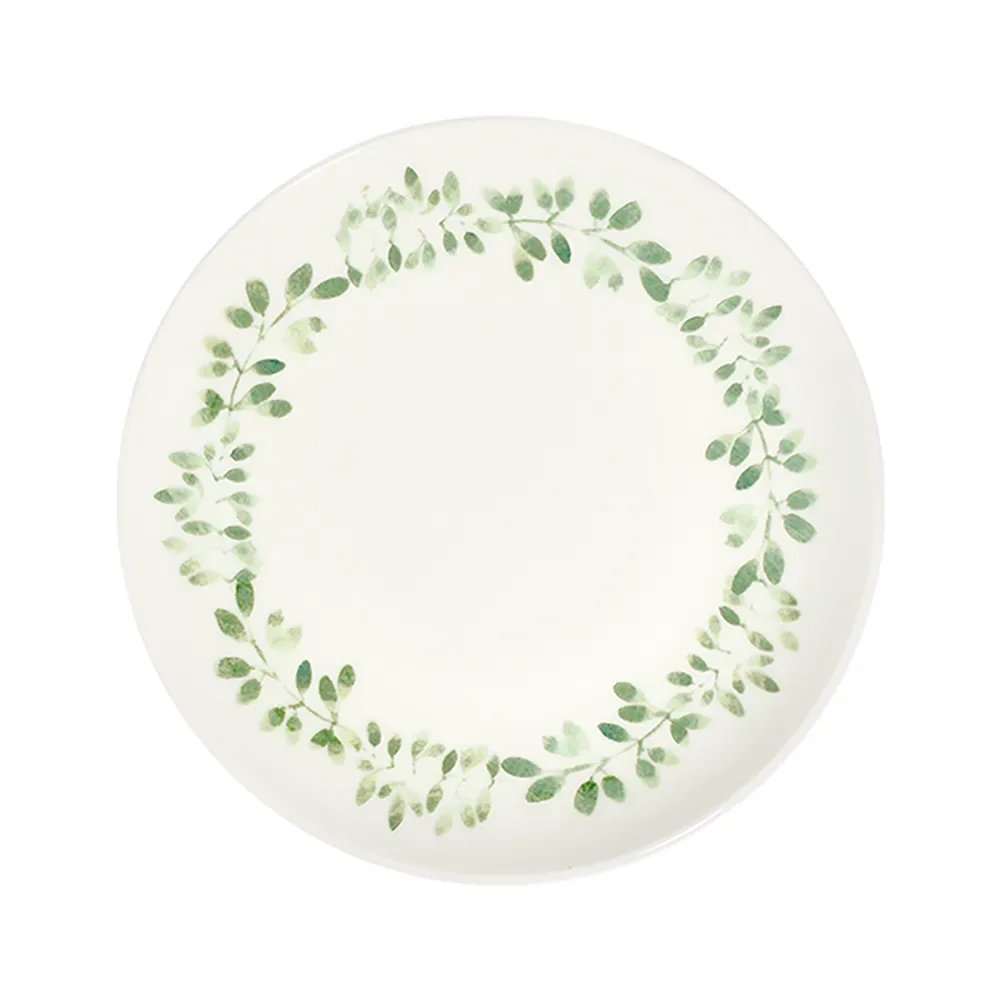Garden Green Tuval Flat Plate 28 cm