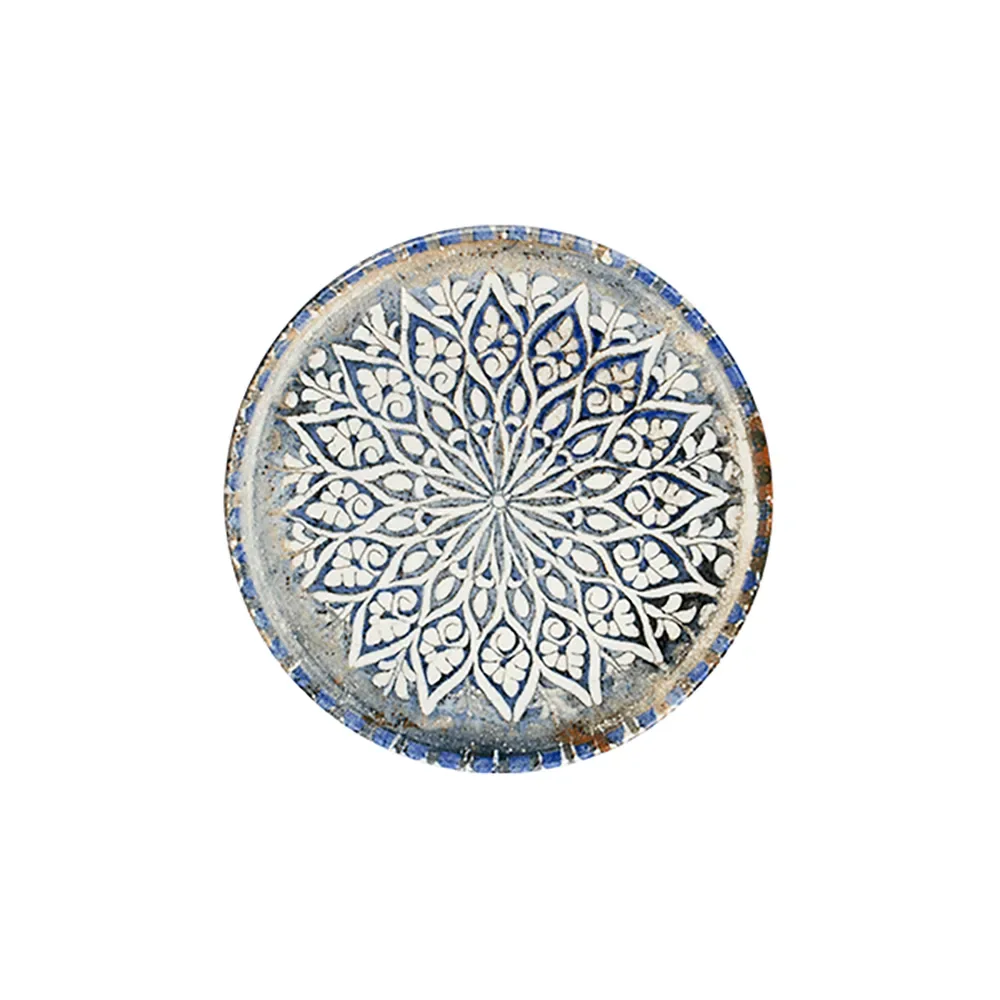 Granada Blue  Tuval Flat Plate 20 cm