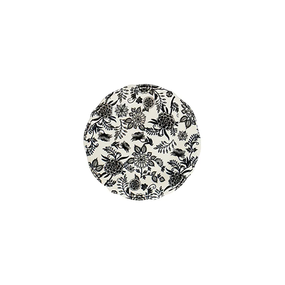 Herba Black Fulya Düz Tabak 15 cm