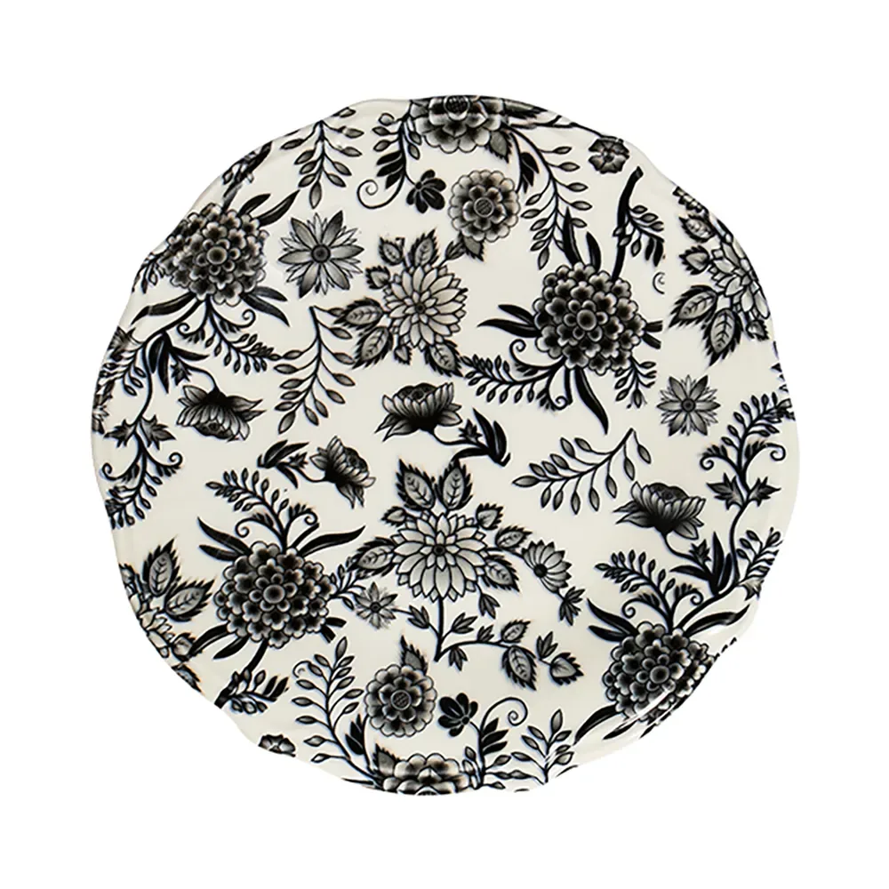 Herba Black Fulya Düz Tabak 29 cm