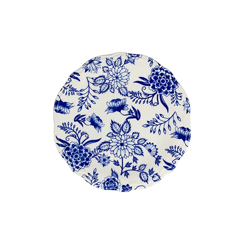 Herba Blue Fulya Flat Plate 21 cm