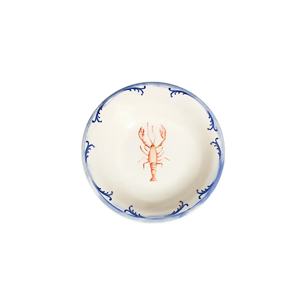 Lobster Blue Tuval Bowl 17 cm