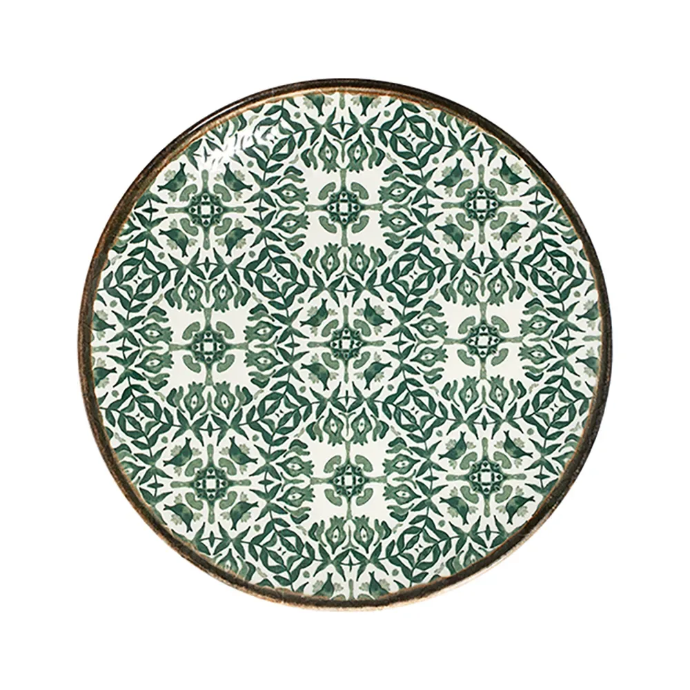 Seville Green Tuval Flat Plate 28 cm