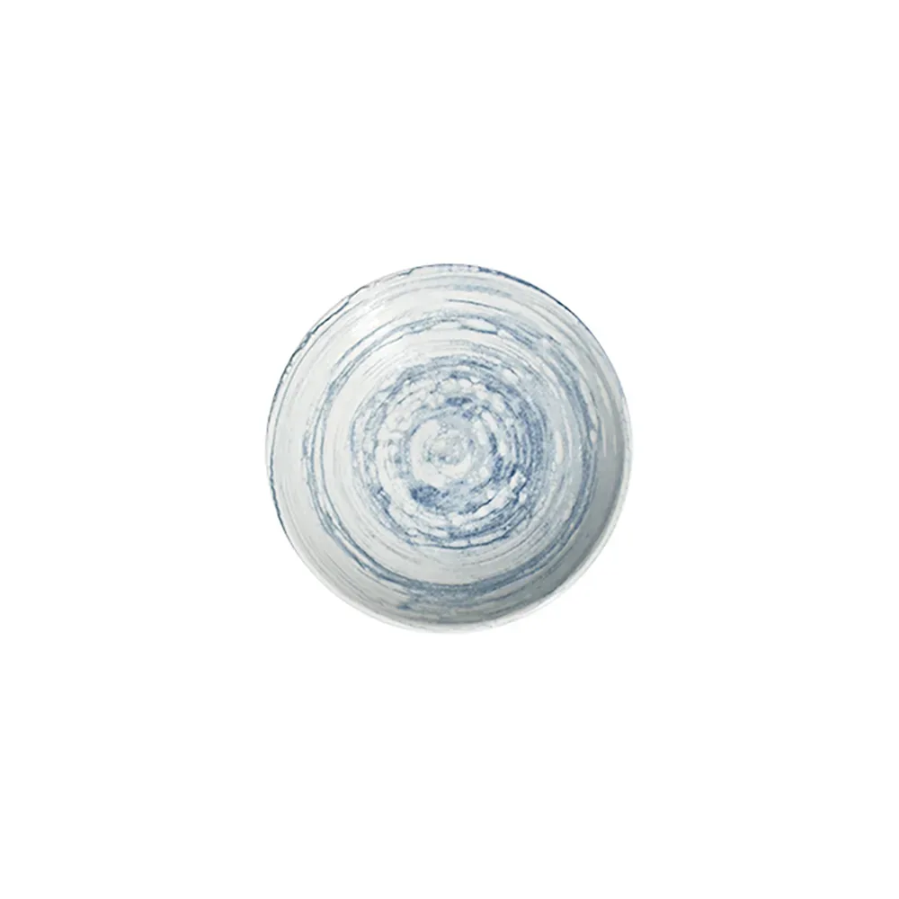 Swirl Blue Tuval Bowl 15 cm