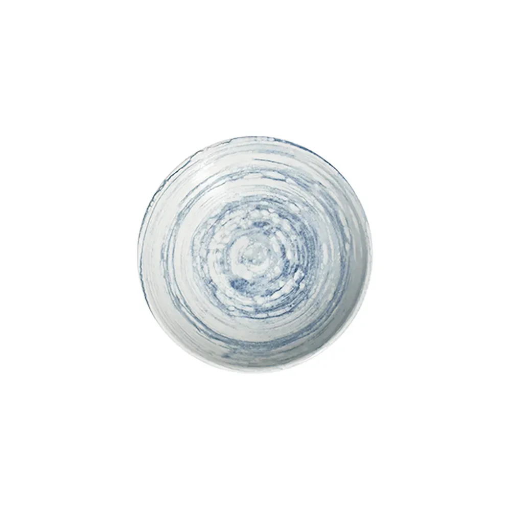 Swirl Blue Tuval Bowl 17 cm