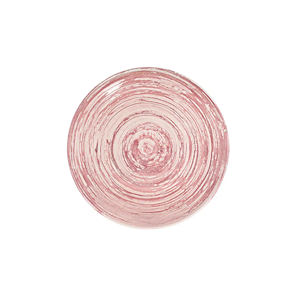 Swirl Pink Tuval Flat Plate 20 cm