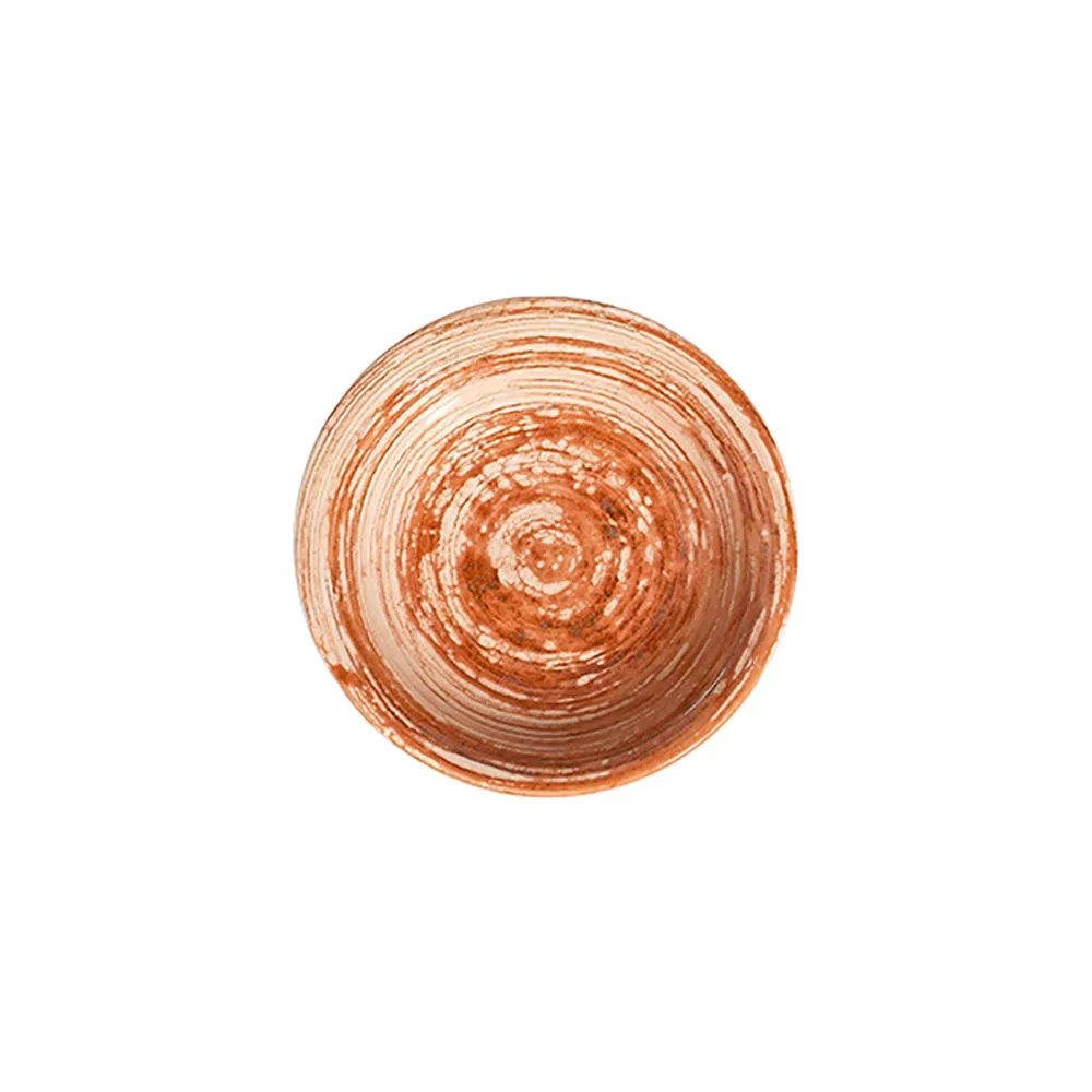 Swirl Terracotta Tuval Bowl 17 cm