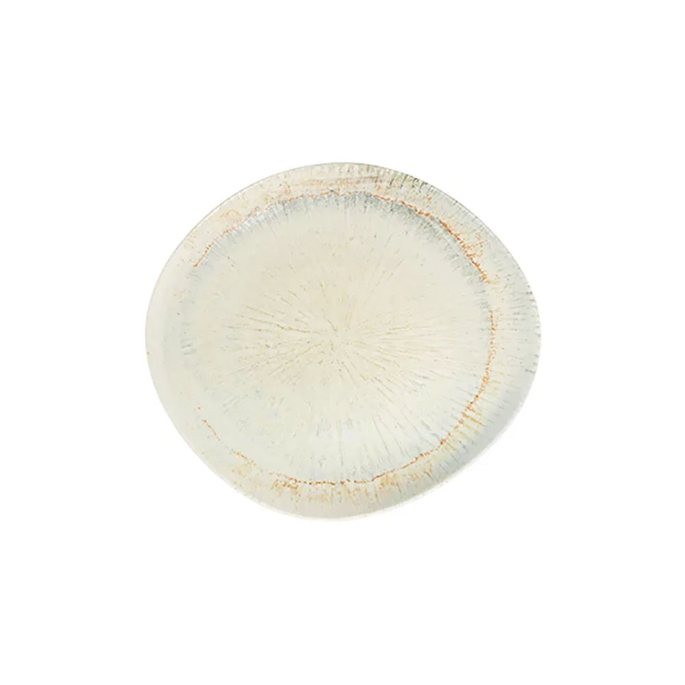 Zen Sand Pebble Düz Tabak 21 cm